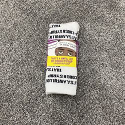 Awful Lot Of Cough Syrup Socks