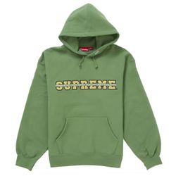 Supreme Collegiate Acronym Hoodie Green