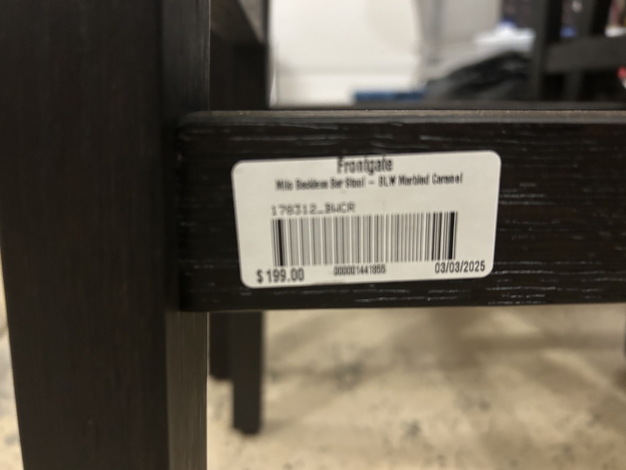 FRONTGATE Milo Backless Bar & Counter stool