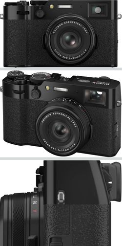 FUJIFILM X100VI Point & Shoot Camera (Black)