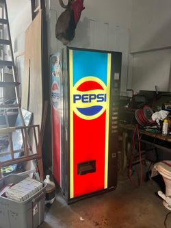 Vintage Pepsi vending machine