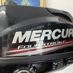 2017 Mercury 6hp 4 stroke