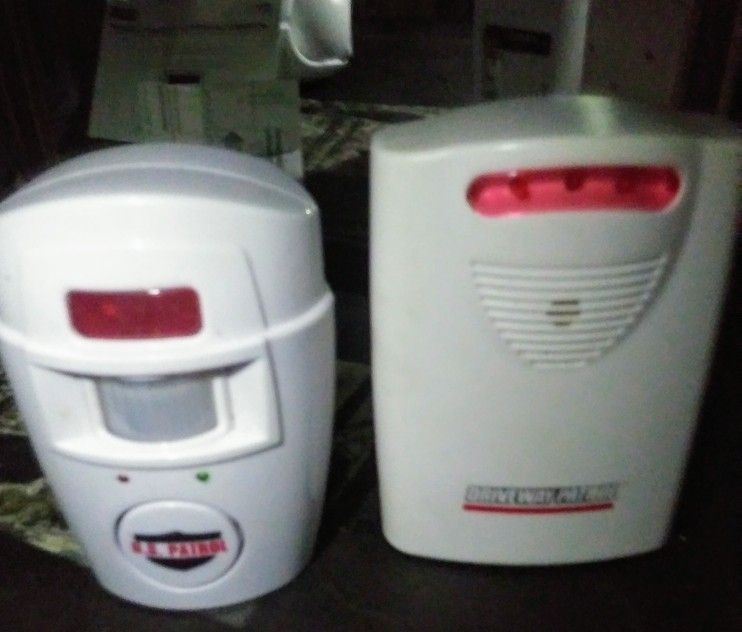 Driveway patrol wireless home security alarm system