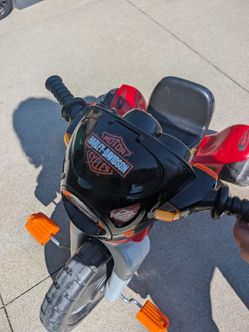 Fisher price tough tricycle- Harley Davidson