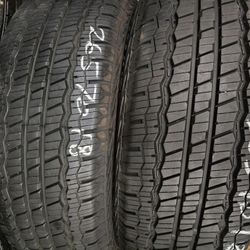 2 Tires 265.70.18 Rocky Mounting All Season 99 % Tread Dot 0925
