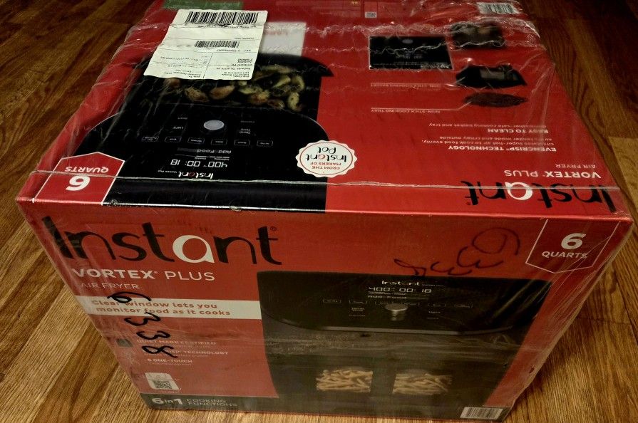 New - Instant Pot Vortex Plus 6QT Air Fryer
