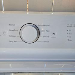 LG Super Capacity Washer 5.0 Cuft Plus With An Agitator Has One Year Warranty On The Motor