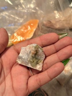 Raw Moss agate