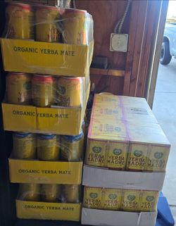 Yerba Mate cases new in the package