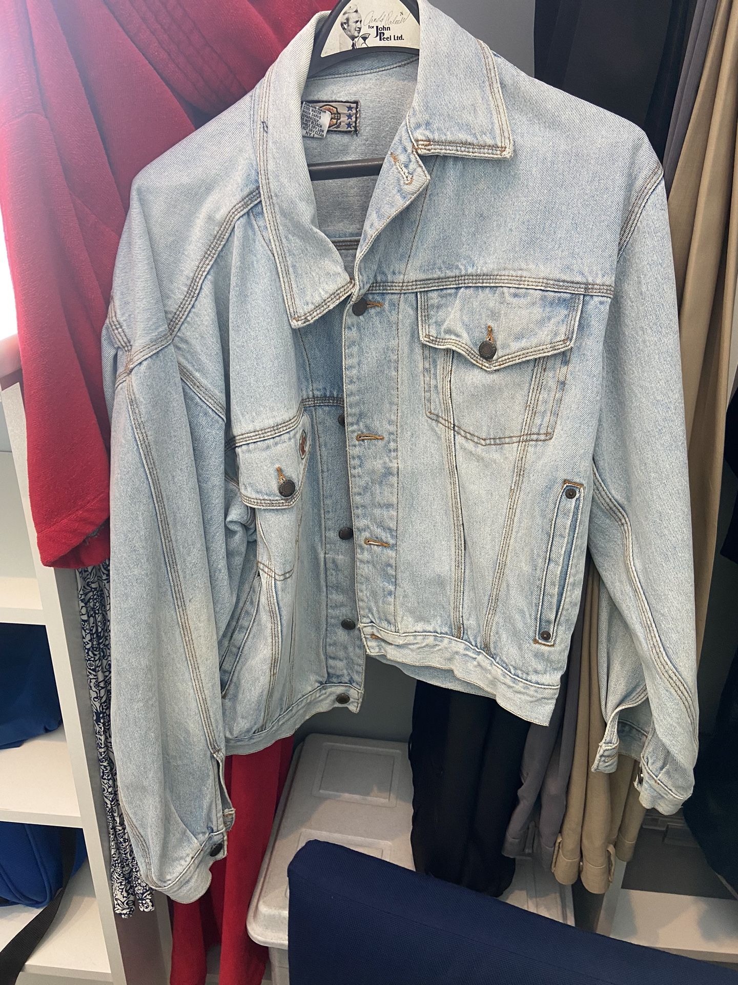 Bugle Boy Men’s Large Denim Jacket