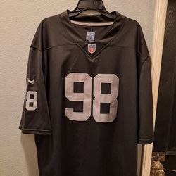 Premium Black & Silver Raider Jersey