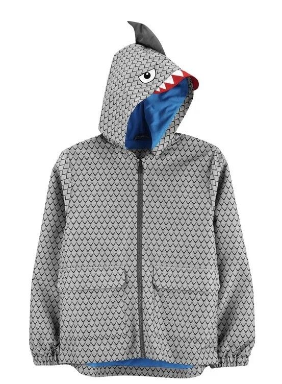 Shark Raincoat Boys Size 7