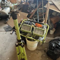 Dual  Lites With Stand 