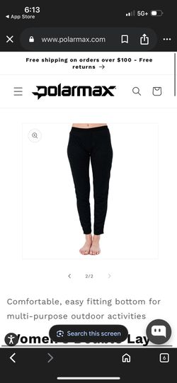 Women’s Base layer Pants L/XL