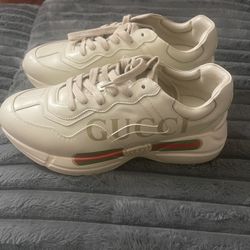 Authentic Gucci Sneakers (Men’s US 11.5 / EU 45) + Gucci Polo Shirt