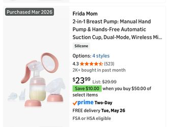 Frida Breast pump manual