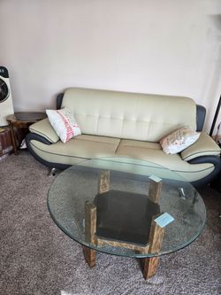 Sofa and loveseat