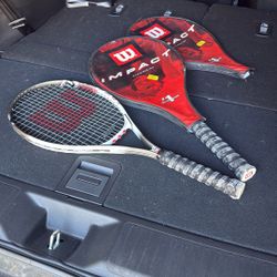Wilson Impact Tennis Rackets – Titanium Head (2 Available)
