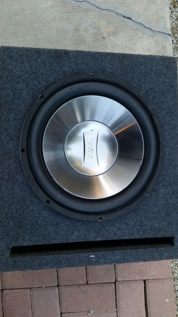 Infinity 1260w subwoofer 2025