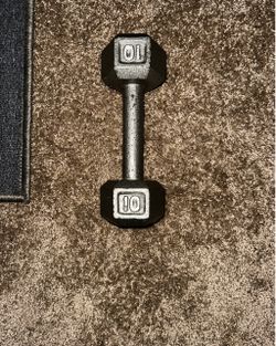 10 lb Cast Iron Hex Dumbbell