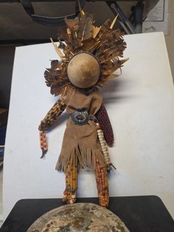 Corn cob gord doll.