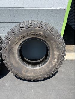 37s Goodyear Wrangler Mud Terrain Kevlar Tires
