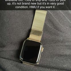 Apple Watch Series 6 Stainless Steel 44mm Gold 