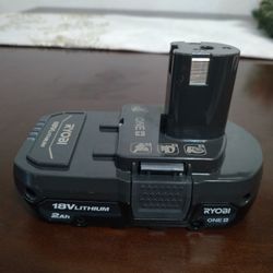 Ryobi 18v 2 Ah Battery 