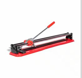 Practic 61 Plus-24 in. Tile Cutter with Tungsten Carbide Blade and Roller Guide