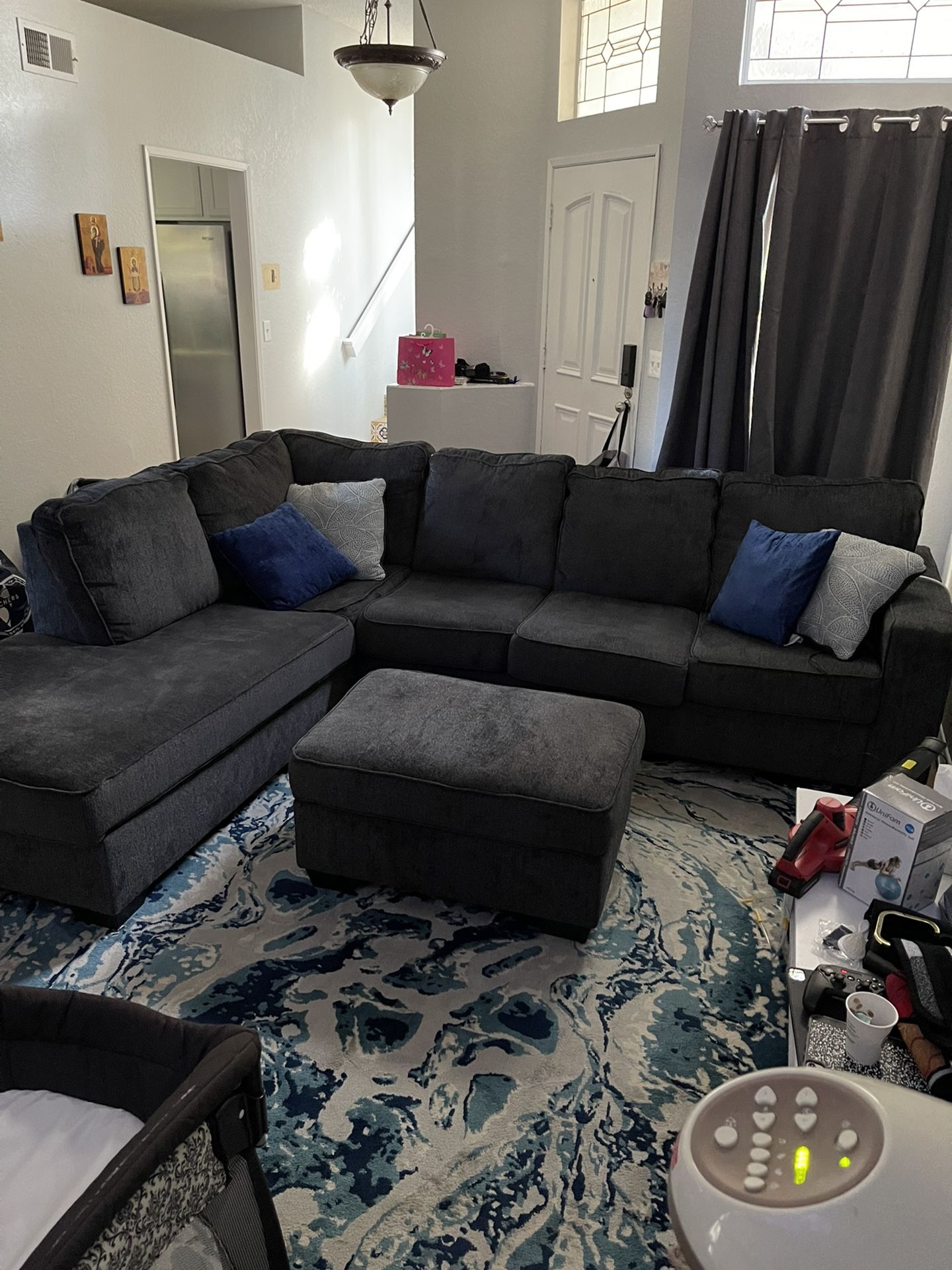 Gray Sofa/ Couch