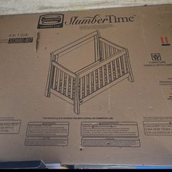 Simmons Slumber 4-1 crib new in box