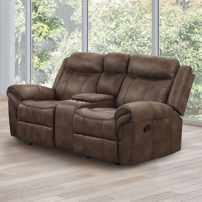 Brown Recliner Sofa Set