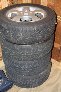 Nokian Snow Tires on alloy Miglia wheels