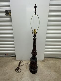 Antique Steel Lamp
