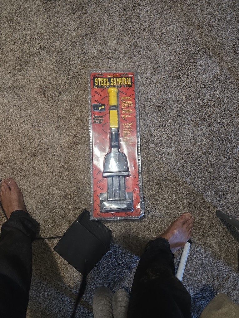 Steel Samural Pedal Security Lock