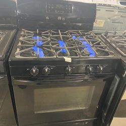 Kenmore Gas Stove 5 Burners Black 