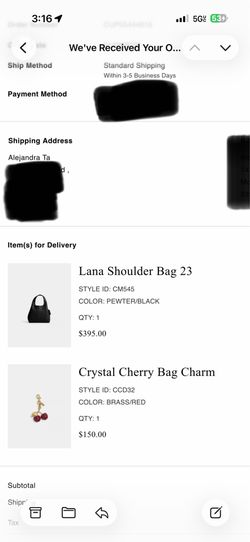 Coach Lana bag 23