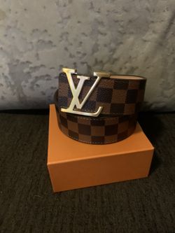 Brown designer belt