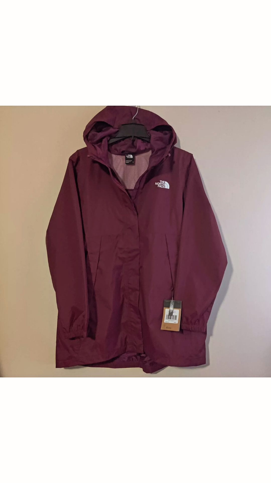 Burgundy The North Face Hyvent Rain Jacket Size 2x