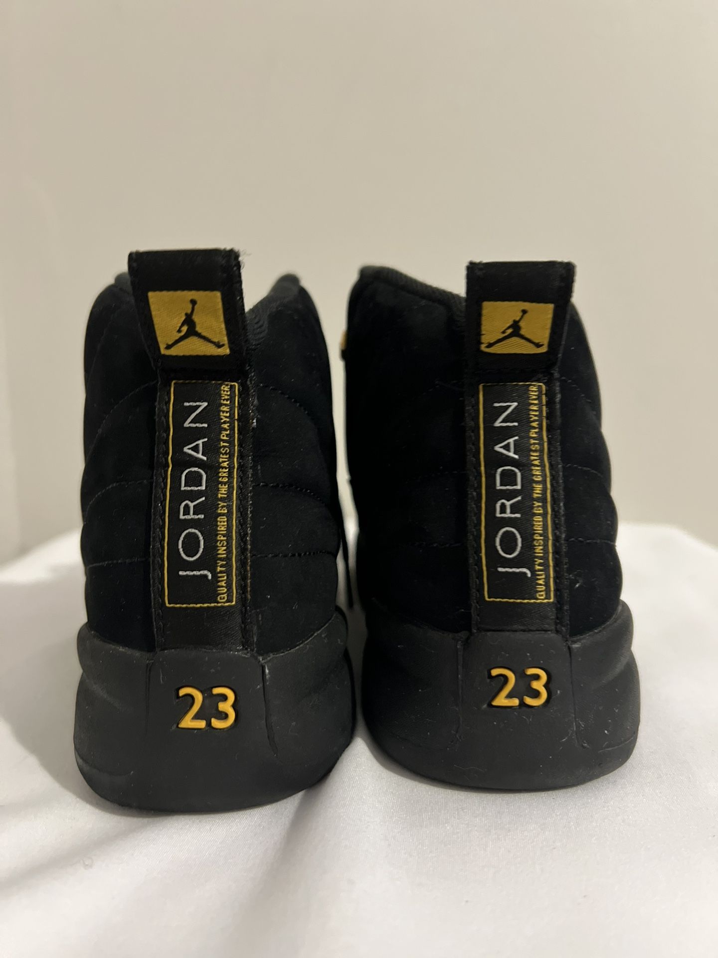 Size 3 - Jordan 12 Retro Mid Black Taxi