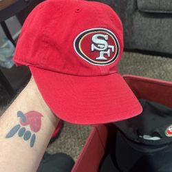 49ers hat 47 Snap Back 