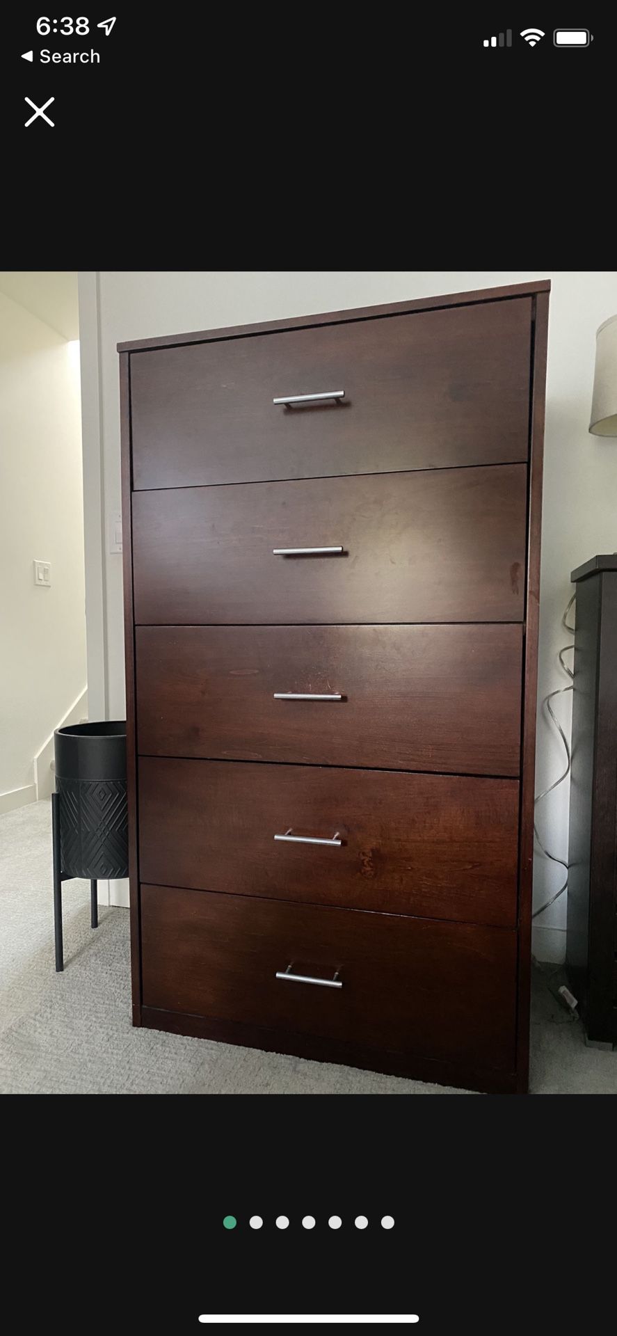 Solid Wood Dresser / Chest Of Drawers 