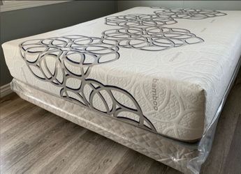 Full Sky Comfort Bamboo Cool Gel Memory Foam Mattress