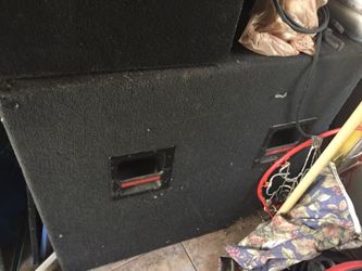Crewing vega bass speakers