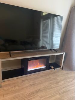 Fireplace TV Stand