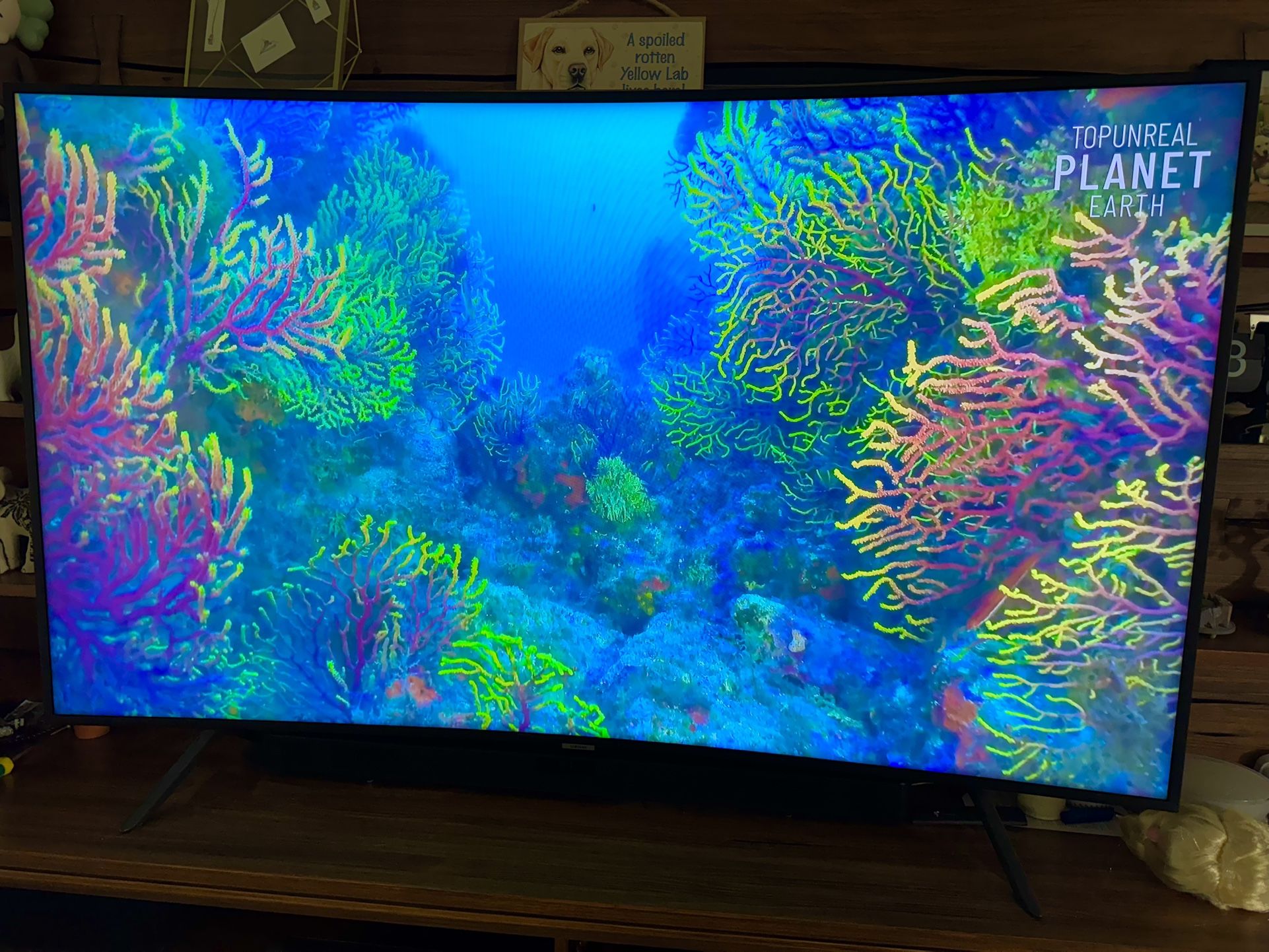 65” Samsung Smart Curved TV UHD 4K