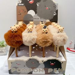 cute pom pom pen