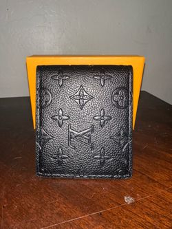 Stylish black bifold wallet