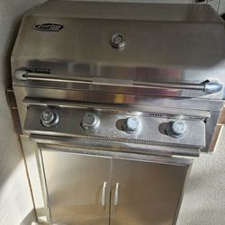 Turbo STS Grill, Cooler And Cabinet