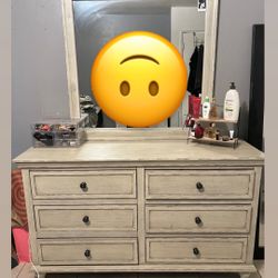 Mirror And Dresser 